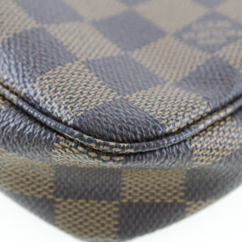 LOUIS VUITTON Brown Damier Canvas Pouch - Picture 4 of 6